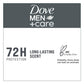 DOVE MEN + CARE Deodorant Stick For Men Midnight Classico 3 Count Aluminum Free 72-Hour Odor Protection Mens Deodorant With Essential Oils And 1/4 Moisturizing Cream 3oz,