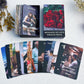 DPEHAKMK Message Of Love Oracle Cards, Oracle Cards For Beginners, Including Love, Romance, Twin Flame, Soulmate Messages,