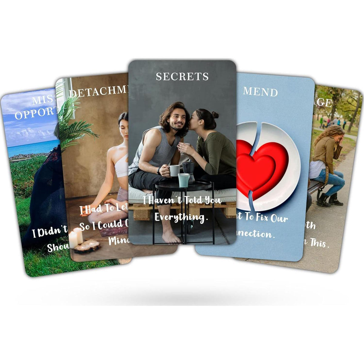 DPEHAKMK Message Of Love Oracle Cards, Oracle Cards For Beginners, Including Love, Romance, Twin Flame, Soulmate Messages,