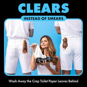 Dude Wipes Flushable Wipes, 6-Pack, 288 Wipes, Unscented, Extra-Large Adult Wet Wipes, Vitamin E & Aloe, Septic & Sewer Safe
