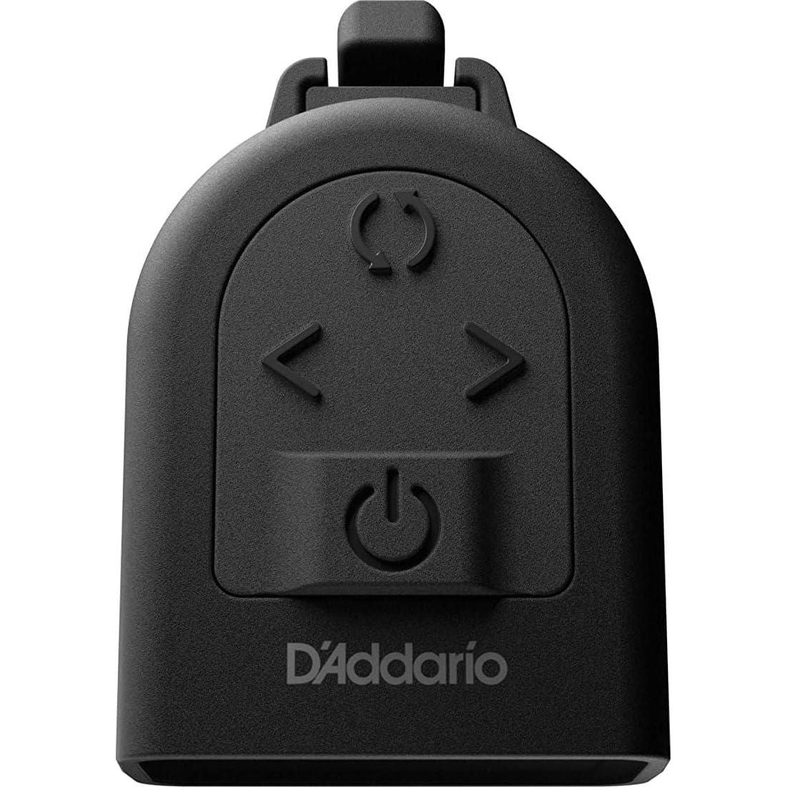 D'Addario Accessories Guitar Tuner - Micro Headstock Tuner - Tuner For Acoustic Guitar, Electric Guitar, Bass Guitar, Mandolin, Banjo, Ukelele - Compact And Discrete - Clip On - 2 Pack,