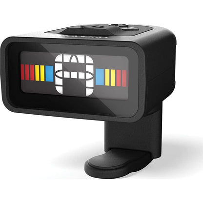 D'Addario Accessories Guitar Tuner - Micro Headstock Tuner - Tuner For Acoustic Guitar, Electric Guitar, Bass Guitar, Mandolin, Banjo, Ukelele - Compact And Discrete - Clip On - 1 Pack,