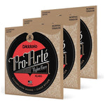 D'Addario Guitar Strings - Pro-Arte Classical Guitar Strings - EJ45-3D - Nylon Guitar Strings - Silver Plated Wound, Nylon Core - Normal Tension, 3-Pack,