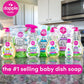 Dapple Dapple Baby Bottle Soap, Hypoallergenic Dish Soap For Baby Bottles, Powered By Plants, Fragrance Free, 34 Fl Oz (Pack Of 2)