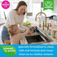 Dapple Baby Bottle Soap, Hypoallergenic Dish Soap for Baby Bottles, Powered by Plants, Fragrance-Free, 30 fl oz, Refill Pack of 2