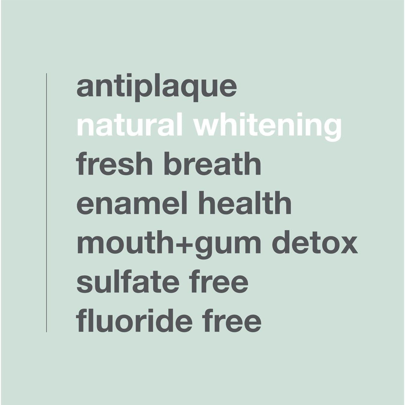 Davids Fluoride Free Kids And Adults Toothpaste, Teeth Whitening, Antiplaque, SLS (Sulfate) Free, Promotes Enamel Health, Mouth And Gum Detox, Natural Strawberry Watermelon, 5.25oz,