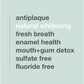 Davids Fluoride Free Whitening And Antiplaque Toothpaste, Natural Peppermint, Mouth And Gum Detox, SLS Free, EWG Verified Clean And Safe Ingredients, 5.25oz, Made In USA,