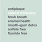 Davids Fluoride Free Toothpaste, Teeth Whitening, Antiplaque, SLS (Sulfate) Free, Promotes Enamel Health, Mouth And Gum Detox, EWG Verified, Natural Peppermint, 5.25oz (3 Pack),