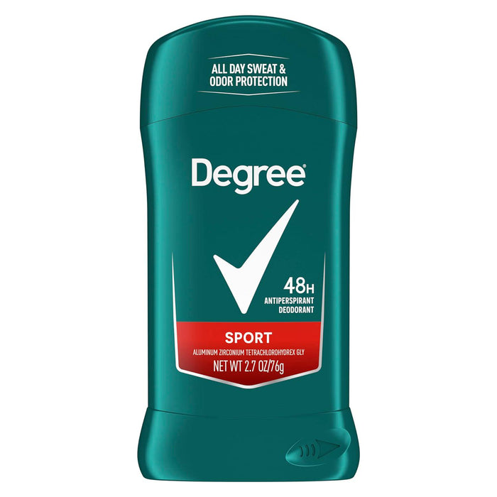 Degree Men Original Protection Antiperspirant Deodorant, Sport, 48-Hour Odor Protection, 2.7oz