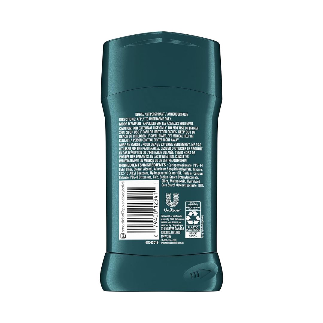 Degree Men Advanced Everest Antiperspirant Deodorant Stick 76g,079400223821