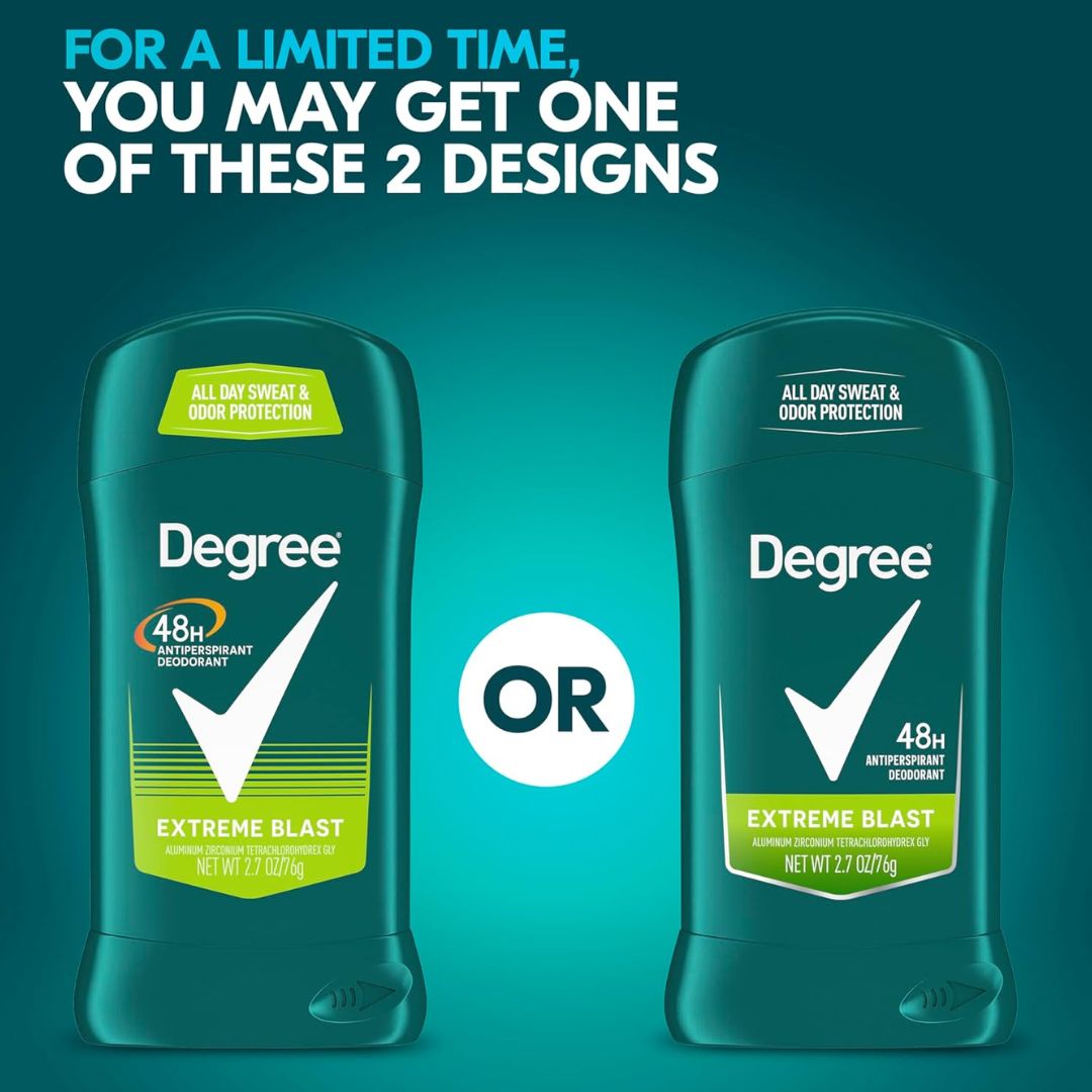 Degree Men Extreme Blast Antiperspirant Stick 76g,079400265609,