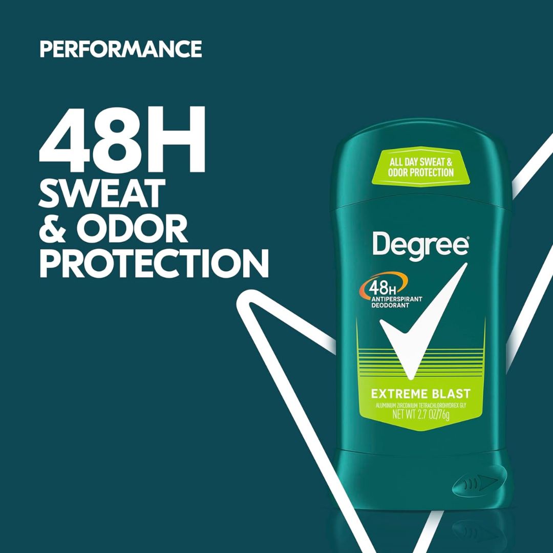 Degree Men Extreme Blast Antiperspirant Stick 76g,079400265609,