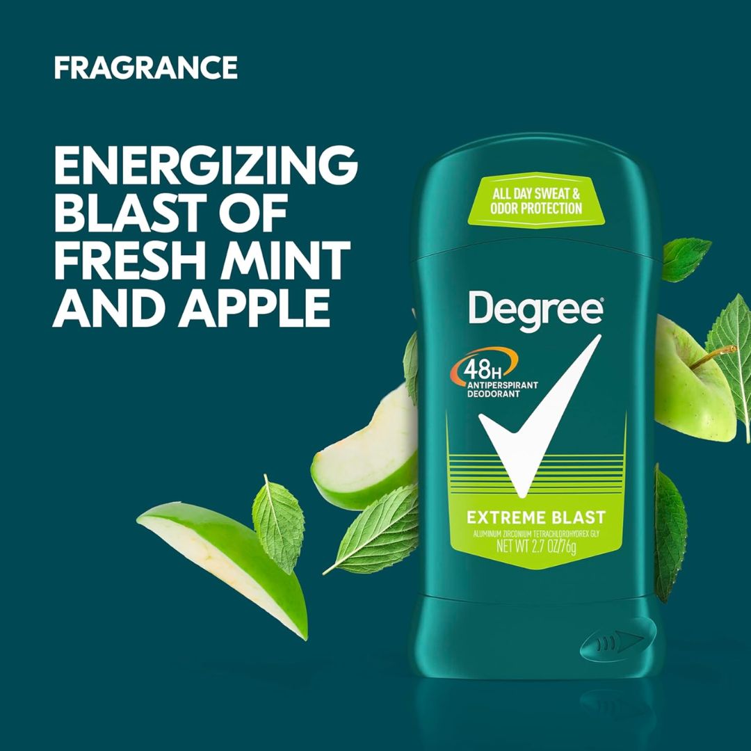 Degree Men Extreme Blast Antiperspirant Stick 76g,079400265609,