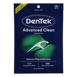 DenTek Triple Clean Advanced Clean Floss Picks, No Break And No Shred Floss, 150 Count, (Packaging May Vary),