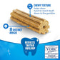 Dentalife Daily Dog Treats for Small and Medium Dogs Chicken Flavor 40 Chews 28.5 oz Bag