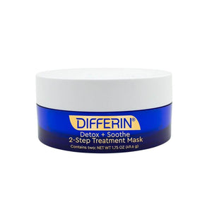 Differin Detox + Soothe 2-Step Treatment Mask 49.6g