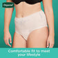 Depend Fresh Protection Incontinence & Postpartum Underwear for Women, Maximum Absorbency, Small (Blush), 32 Count