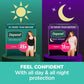 Depend Fresh Protection Incontinence & Postpartum Underwear for Women, Maximum Absorbency, Small (Blush), 32 Count