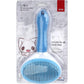 Depets Self Cleaning Slicker Brush for Dogs Cats Bunnies Easy Grooming Tool for Loose Hair