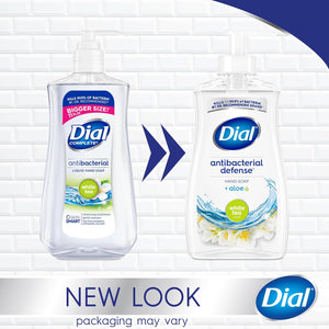 Dial Dial Antibacterial Liquid Hand Soap, White Tea, 11 Fl Oz (Pack Of 4)
