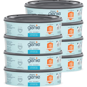 Diaper Genie Bags Refills 270 Count (Pack Of 8) With Max Odor Lock | Holds Up To 2160 Newborn Diapers,666594205490