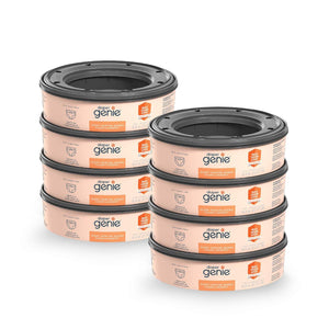 Diaper Genie Bags Refills 270 (Pack Of 8) Clean Laundry Scent | Diaper Pail Refills With Max Odor Lock | Holds Up To 2160 Newborn Diapers,666594205285