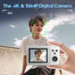 Digital Camera, Focusify Digital Point And Shoot Photography Camera With 56Mp Autofocus Anti-Shake 16X Zoom, 2.8Inch Screen 32GB SD Card For Adults, Kids,Teens, Beginners,