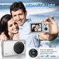 Digital Camera, Focusify Digital Point And Shoot Photography Camera With 56Mp Autofocus Anti-Shake 16X Zoom, 2.8Inch Screen 32GB SD Card For Adults, Kids,Teens, Beginners,