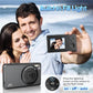Digital Camera, Focusify Digital Point And Shoot Camera With 56Mp Autofocus Anti-Shake 16X Zoom, 2.8Inch Screen Compact Camera With 32GB SD Card For Adults, Kids,Teens, Beginners,