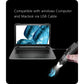 Digital Microscope Wireless Pocket Handheld USB Microscopes, 50x-1000x Zoom Fixed Focus HD Magnifier With LEDs, Inspection Camera Compatible With IPhone, Android Phone, MacBook, Windows PC (Black),