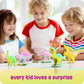 Dinosaur Hatching Surprise Eggs, 6 Pack, Grows 600%, Dino Party Favor Toys for Kids Ages 3–8