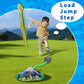 Dinosaur Rocket Launcher Toy for Kids Launches 4 Foam Rockets Up to 100 ft Outdoor Play Ages 3 8