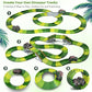 Dinosaur Race Track Toys 252 Pieces Flexible Road Playset with Cars for Kids Ages 3 to 6 Birthday Gift
