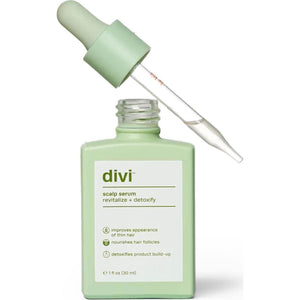 divi Divi Scalp Serum For Thinning Hair, 30ml Clinically Tested, Nourishing Formula With Amino Acids, Caffeine And Rosemary Oil Promotes Healthy Scalp And Fuller-Looking Hair, Reduces Oil And Product Buildup
