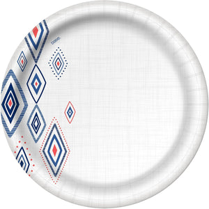 Dixie Large Paper Plates, 10 Inch, 204 Count, 2X Stronger, Microwave Safe, Soak Proof, Cut Resistant, Disposable Plates for Everyday Meals