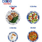 Dixie Ultra Large Paper Plates, 10 Inch, 172 Count, 3X Stronger, Heavy Duty, Microwave Safe, Soak Proof, Cut Resistant, Disposable Plates for Heavy, Messy Meals