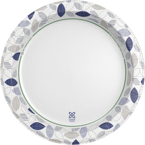Dixie Ultra Large Paper Plates, 10 Inch, 172 Count, 3X Stronger, Heavy Duty, Microwave Safe, Soak Proof, Cut Resistant, Disposable Plates for Heavy, Messy Meals