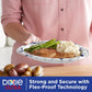 Dixie Ultra Large Paper Plates, 10 Inch, 172 Count, 3X Stronger, Heavy Duty, Microwave Safe, Soak Proof, Cut Resistant, Disposable Plates for Heavy, Messy Meals