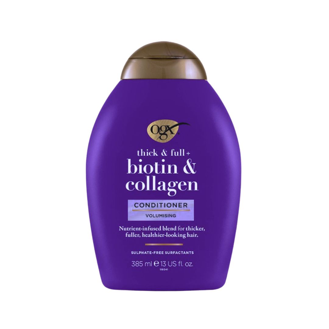 OGX Thick & Full + Biotin & Collagen Shampoo & Conditioner 385ml