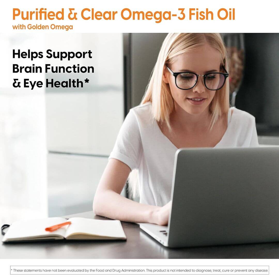 Doctor's Best Purified & Clear Omega 3 Fish Oil 1000mg 120 Softgels,753950004788
