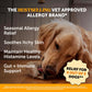 Dog Allergy Itch Relief Supplement, 90 Ct, Probiotics + Natural Anti-Itch Formula, Peanut Butter Flavor
