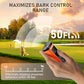 Rechargeable Dog Bark Deterrent Device 50ft Range Ultrasonic Anti Bark Training Tool for Dogs