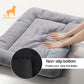Dog Crate Pad Gray 36 Inch Soft Anti Slip Washable Bed Mat for Medium Large Dogs Sleeping Comfort