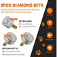 Dog Nail Grinder with LED Lights, 2-Speed Quiet Pet Nail Trimmer, Rechargeable with 3 Grinding Wheels