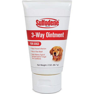 Dog Wound Ointment for Pain Relief Infection Prevention Cuts Bites 2 oz Tube