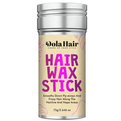 Dolahair Dolahair Hair Wax Stick - Flyaway Control And Styling Pomade For Kids, Women, And Men - Hair Bun Maker And Accessorie (1 Pack Of Wax)