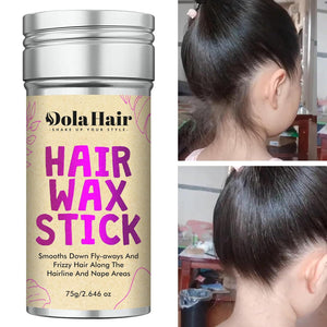 Dolahair Dolahair Hair Wax Stick - Flyaway Control And Styling Pomade For Kids, Women, And Men - Hair Bun Maker And Accessorie (1 Pack Of Wax)