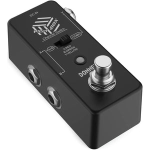 Donner ABY Box Line Selector AB Switch Mini Guitar Effect Pedal True Bypass,