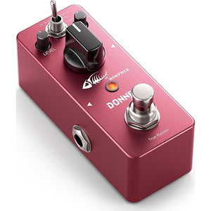 Donner Distortion Guitar Pedal, Morpher Mini Distortion 3 Modes Natural, Tight, Classic Crunch 80s Metal For Electric Guitar True Bypass,