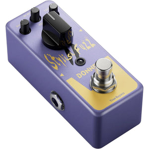 Donner Fuzz Pedal, Stylish Fuzz Guitar Pedal, Classic Mini Fuzz Pedal For Electric Guitar True Bypass,